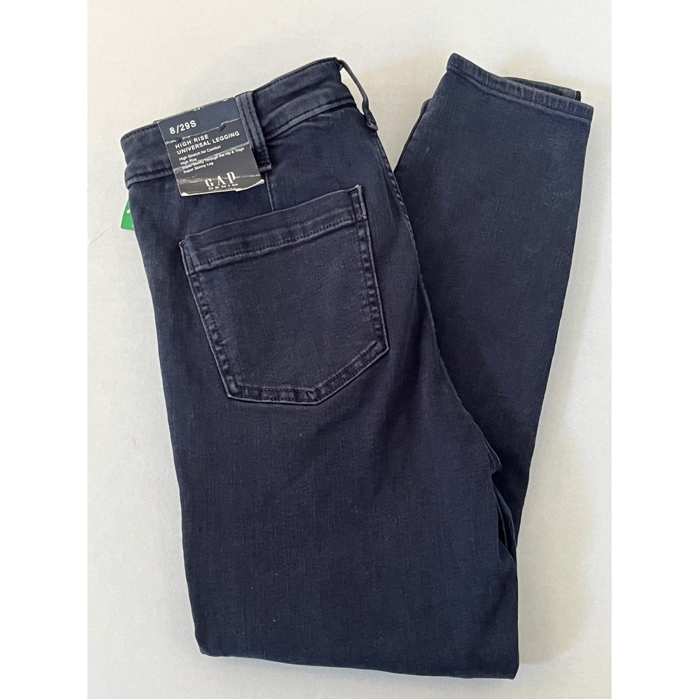 Gap‎ Women's High Rise Denim Universal Jeggings Size 8/29s